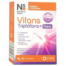 NS Nutritional System Vitans Triptófano + Neo 30 Comprimidos