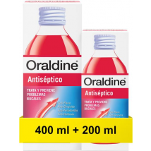 Oraldine Antiséptico Colutorio Pack 400ml+200ml