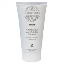 EffiDerm Corps Gel Minceur Anti-Cellulite 125ml Vegan- -