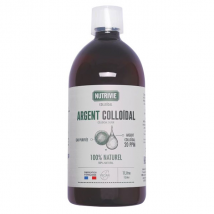 Nutrivie Argent Colloïdal 20 ppm 1L Vegan- -