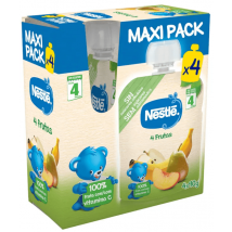 Nestlé Saco de 4 Frutas 4 x 90 gr