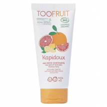 Toofruit Enfant Cheveux Kapidoux Pâte Coiffante Pamplemousse Citron Bio 100g - Hydratant et Nourrissant -