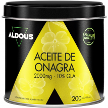 Aldous Bio Aceite Onagra 2000mg Cápsulas Blandas
