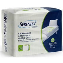 Serenity Classic Cubrecamas Absorbente 90x180cm 20 uds