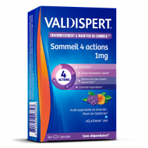 Valdispert 1mg Sommeil 4 Actions Complément Alimentaire - 30 Capsules