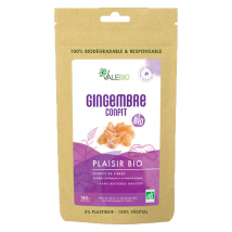 Valebio Gingembre Confit Bio 180g Vegan
