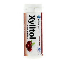 Miradent Xylitol Chicle Arándano 30 unidades