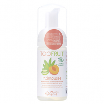 Toofruit Enfant Corps Intimousse Mousse Hygiène Intime Pêche Aloe Vera 100ml Bio