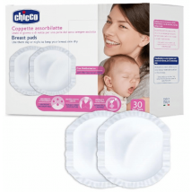 Chicco Discos Absorventes Antibacterianos 30 unidades