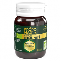 Lehning Propomax Immunité Extrait de Propolis Bio 40 gélules