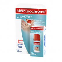 Mercurochrome Pansement Liquide Crevasses 3,25ml - Filmogel -