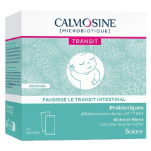 Calmosine Microbiotique Transit Bébé Probiotiques Fibres 20 sachets