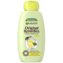 Garnier Original Remedies Shampoo Argila Suave e Limão 300 ml