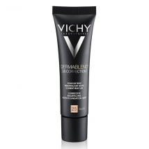 Vichy Dermablend 3D Correction Fond de Teint Resurfaçant N°25 Nude 30ml Effet Mat pour Peau à problèmes, Peau Mixte, Peau Grasse