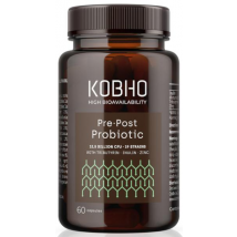 Kobho Labs Prebiótico + Postbiótico 60 Cápsulas