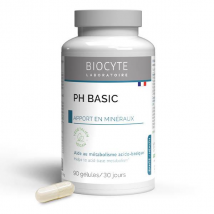 Biocyte Ph BASIC Aide au Métabolisme Acido-Basique Apport en minéraux 90 Gélules