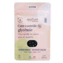 Epycure Cure Contrôle Glycémie Stabiliser taux de sucre sanguin et éviter les pics glycémiques - 60 gélules