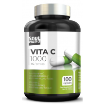 Soul Project Vita C 1000 Vitamina C + Bioflavonoides 100 Cápsulas