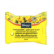 Kneipp Arnica Galet pour le Bain Bulle Décontractante 80g - Décontractant - pour Peau Normale,Peau Sèche à Très Sèche,Peau Sensible