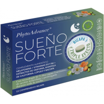 PhytoAdvance Sueño Forte 15 Comprimidos Bicapa