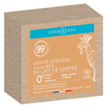Dermasens Savon de Marseille Solide Bio Lait de Chèvre 100g