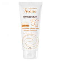 Avène Solaire Lait Minéral SPF50+ 100ml pour Peau à problèmes