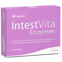 Vitae IntestVita Enzymes Enzimas y Probióticos 60 Cápsulas