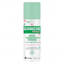 Ginkor Frais Spray Fraîcheur Intense 125ml - Rafraîchissant -