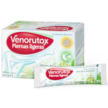 Venorutox Piernas Ligeras Sabor Naranja-Limón 20 Sobres