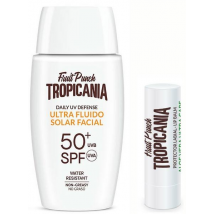 Tropicania Pack Protector Solar Facial SPF50+ Ultra-Fluido 50ml + REGALO Protector Labial Aloe Vera