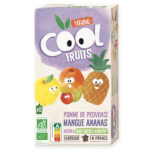 Vitabio Cool Fruits Manzana, Mango y Piña 12x90 gr