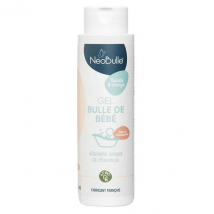 Néobulle Toilette et Change Gel Lavant Bulle de Bébé Bio 400ml pour Peau Sensible