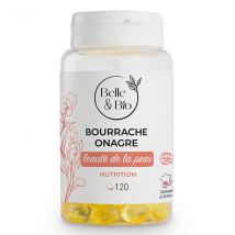 Belle & Bio Bourrache et Onagre Bio 120 capsules