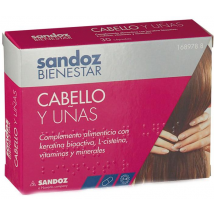 Sandoz Bienestar Cabello y Uñas Tripack 3x30 Cápsulas