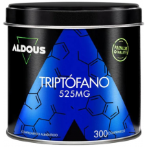 Aldous Bio Triptófano Puro 525mg 300 Comprimidos