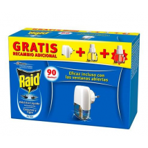 Raid Eléctrico Líquido Pack 1 Aparato + 2 Recambios