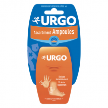 Urgo Pieds Mains Ampoules Assortiment Pansement Hydrocolloïdes 6 unités - Hydrocolloïde, Discret, Protecteur -