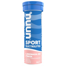 NUUN Sport Electrolitos Limonada de Fresa 10 Comprimidos Efervescentes