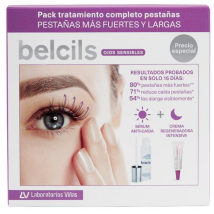 Belcils Pack Tratamiento Pestañas Serum + Crema
