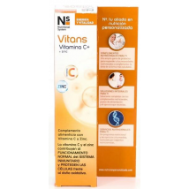 NS Vitans Vitamina C+Zinc Sabor Limón 20 Comprimidos Efervescentes