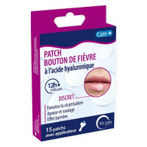 Care + Patch bouton de fièvre - boite de 15 patchs - EG LABO