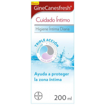 GineCanesfresh Gel Higiene y Cuidado Íntimo Diario Salud vaginal 200 ml