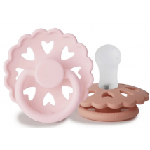 Bloco de Chupetas Frigg Fairytale em Silicone Tamanho S (Queen/Princess) +0m (2 unidades)