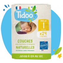 Tidoo Nature Pañales Talla 1 24 uds