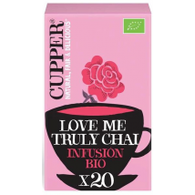 Cupper Infusión Love Me Truly BIO 20 Bolsitas
