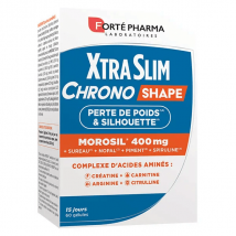 Forté Pharma XtraSlim Chrono SHAPE Masse musculaire Morosil 400mg 60 gélules