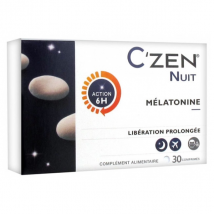 Bausch & Lomb C'zen Nuit Libération Prolongée 30 comprimés