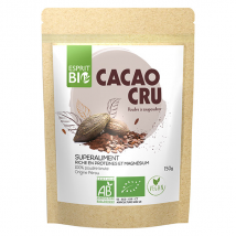 Esprit Bio Poudres et Graines Cacao Cru en Poudre Bio 150g