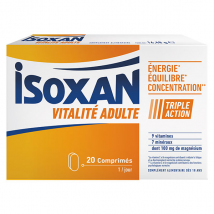 Isoxan Vitalité Adulte 20 comprimés à avaler