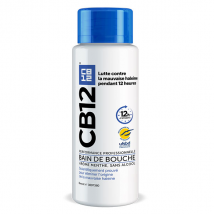 CB12 Bain de bouche 12h d'haleine fraîche Sans alcool Arôme menthe - 500ml - Usage Quotidien -